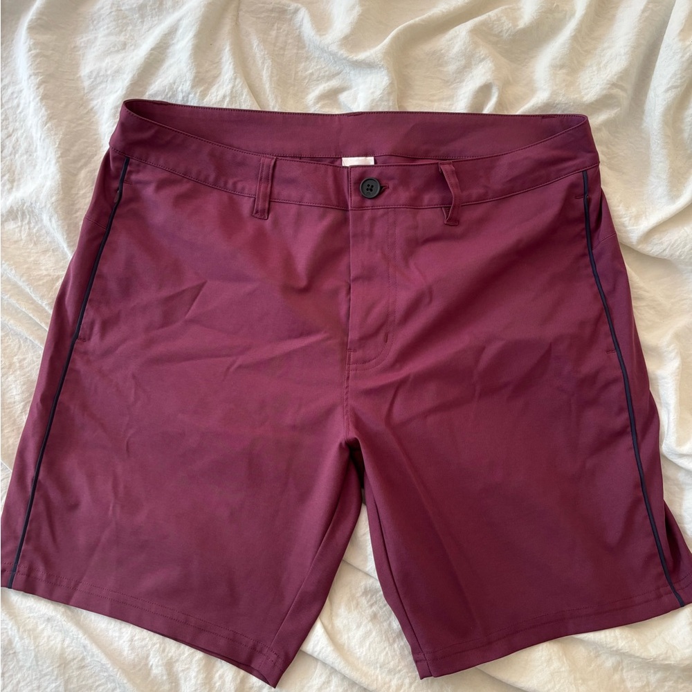 Travis Mathew Plum Men's L Shorts-Worn Once